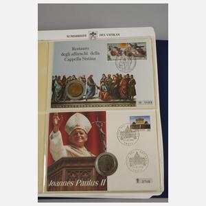 Großes Konvolut Numisbriefe Europa