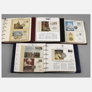 Großes Konvolut Numisbriefe Europa