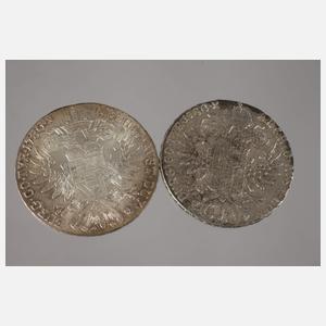 Konvolut Silbermünzen Österreich