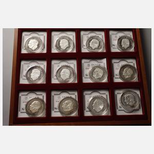 Konvolut Silbermedaillen Deutschland