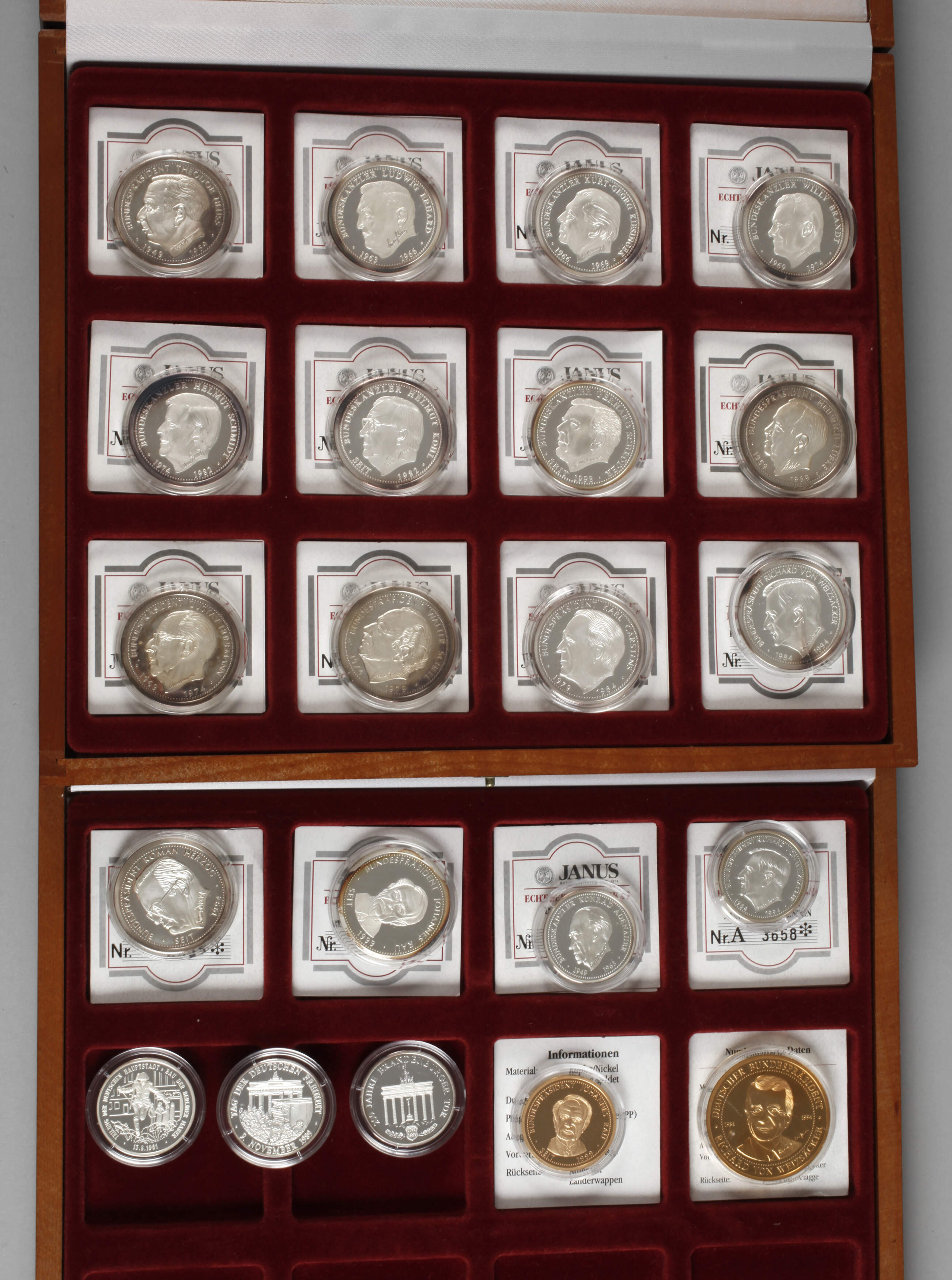 Konvolut Silbermedaillen Deutschland