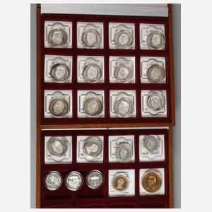 Konvolut Silbermedaillen Deutschland