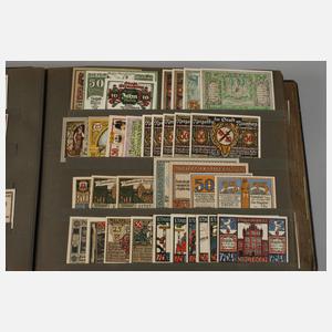 Große Sammlung Notgeldscheine
