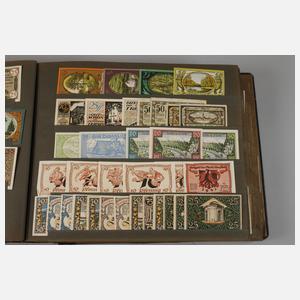 Große Sammlung Notgeldscheine