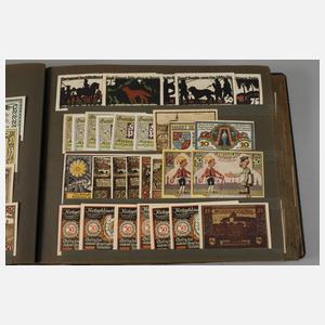 Große Sammlung Notgeldscheine