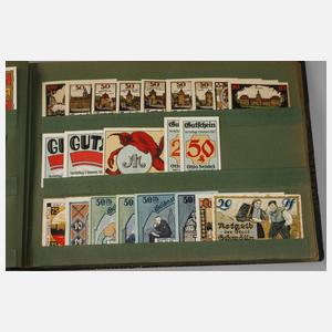 Sammlung Notgeldscheine