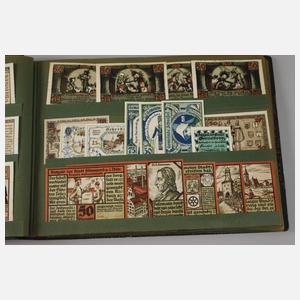 Sammlung Notgeldscheine