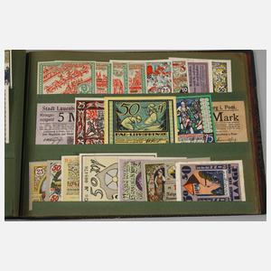 Sammlung Notgeldscheine