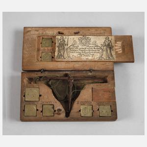 Münzwaage Johannes Kirchen Köln