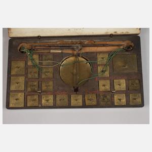 Münzwaage Caspar Mittelstenscheidt Lennep