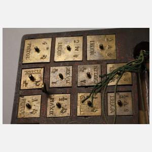 Münzwaage Caspar Mittelstenscheidt Lennep