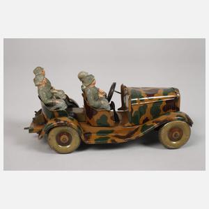 Tippco Kübelwagen und Ideal Feldgeschütz