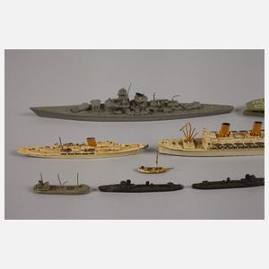 Konvolut Wiking Schiffsmodelle