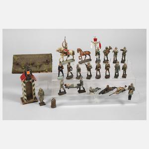 Konvolut Massesoldaten und Zubehör