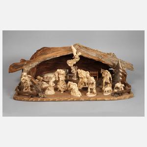 Große Insam Weihnachtskrippe