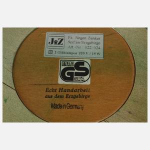 Paar große Lichterfiguren Erzgebirge