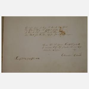 Stammbuch - Album Amicorum