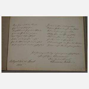 Stammbuch - Album Amicorum