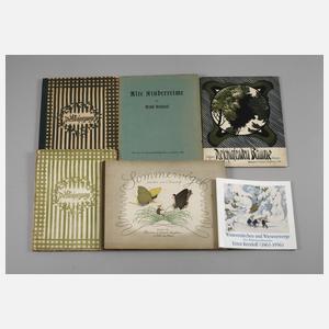 Konvolut Kinderbücher Ernst Kreidolf und Bibliografie