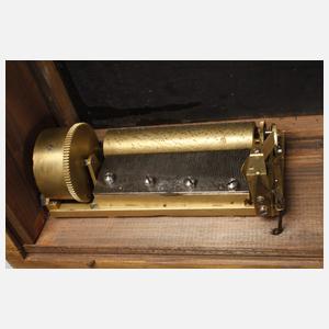 Bilderuhr Biedermeier