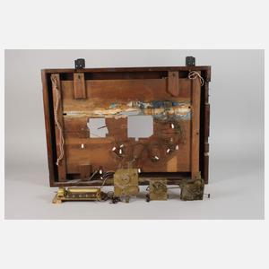 Bilderuhr mit Ansicht Bingen am Rhein 1822