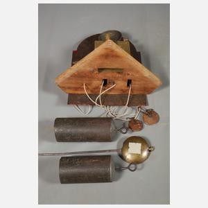 Klassizistische Eckstanduhr