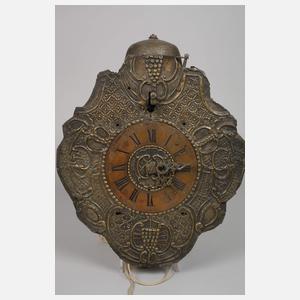 Telleruhr mit Vorderzappler