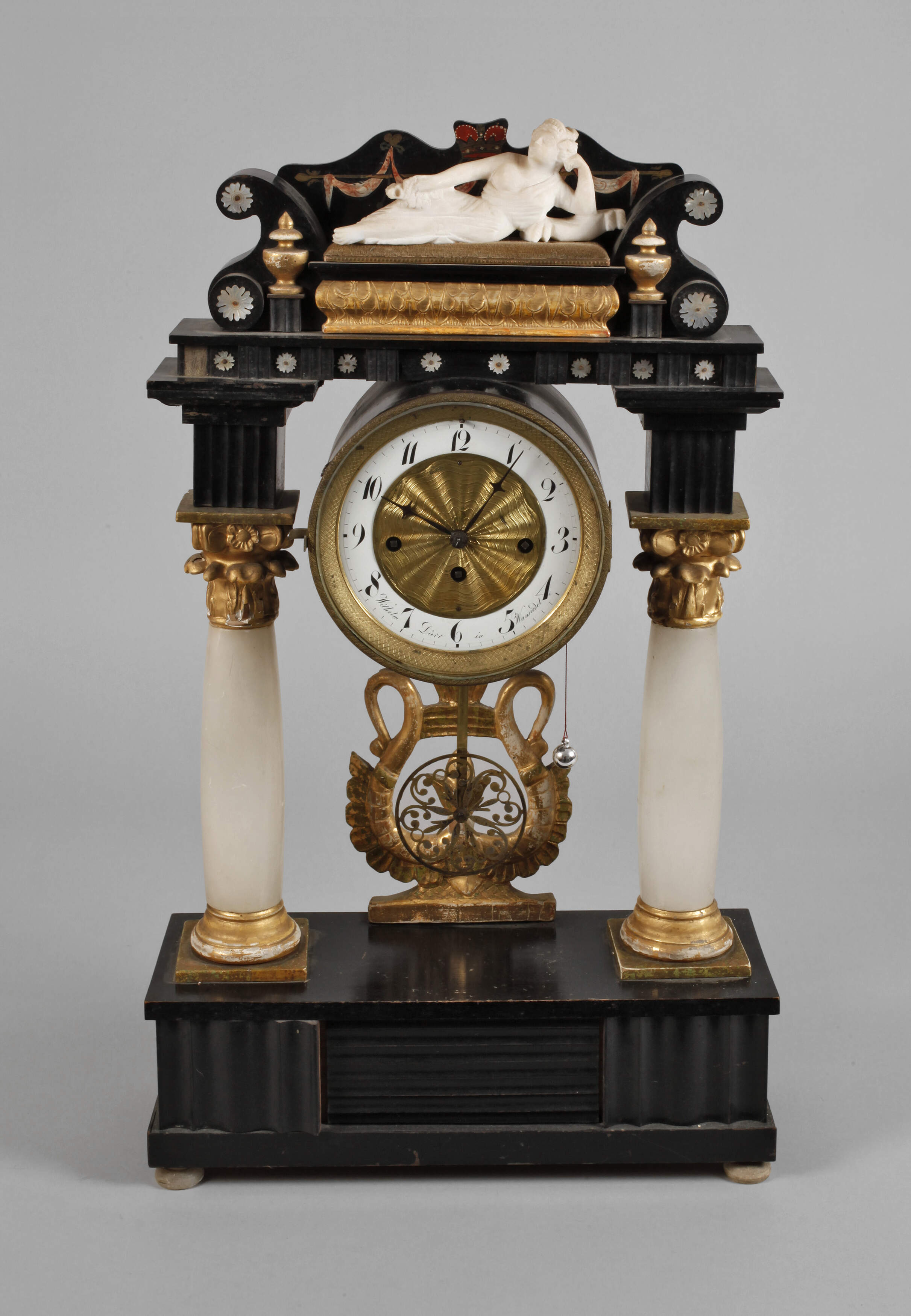 Hausherrenuhr Biedermeier