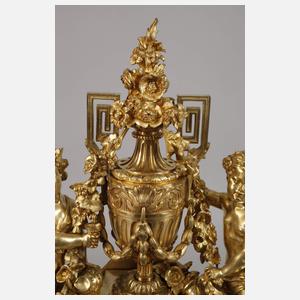 Prunkkaminuhr Miroy Frères et Fils