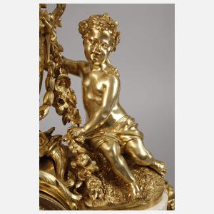 Prunkkaminuhr Miroy Frères et Fils