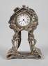 Tischuhr Jugendstil Silber