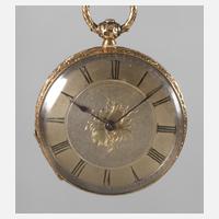 Schlüsseluhr Gold111