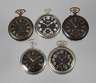 Fünf Taschenuhren