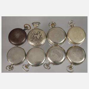 Sammlung großkalibrige Taschenuhren
