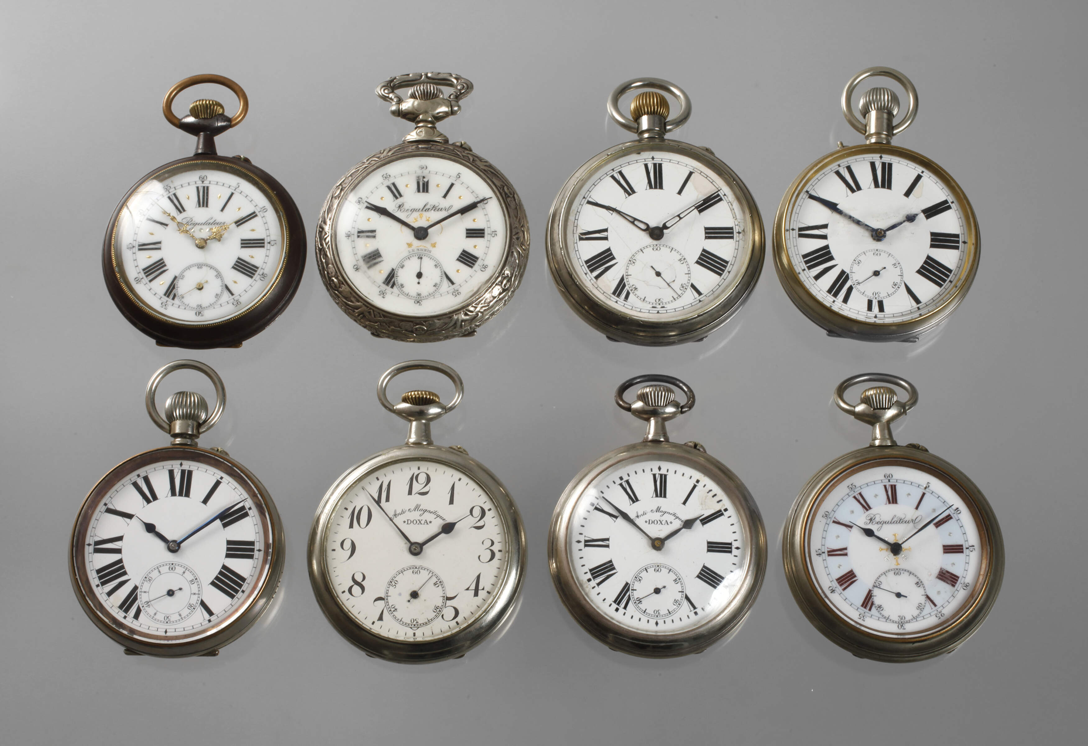 Sammlung großkalibrige Taschenuhren