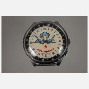 Drei russische Militäruhren