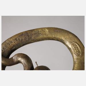 Uhrenständer Schlange