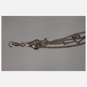 Lange Uhrenkette Biedermeier