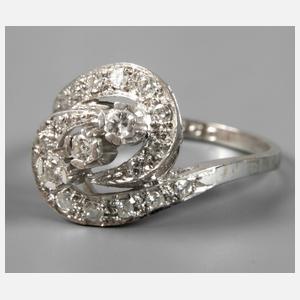 Damenring mit Brillanten