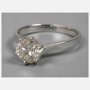 Damenring mit Brillanten von ca. 1,3 ct