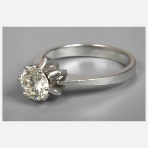 Damenring mit Brillanten von ca. 1,0 ct