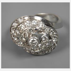 Damenring mit Brillanten