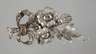 Blütenbrosche mit Brillanten
