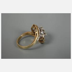 Damenring mit Brillanten