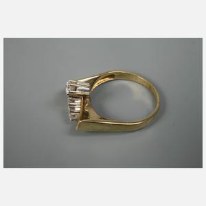 Damenring mit Brillanten