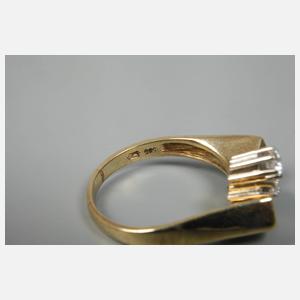 Damenring mit Brillanten