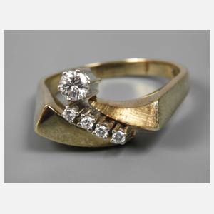 Damenring mit Brillanten