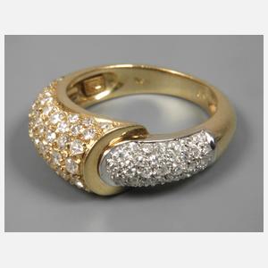 Damenring mit Brillanten