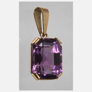 Anhänger mit Amethyst
