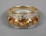 Damenring mit Citrinen